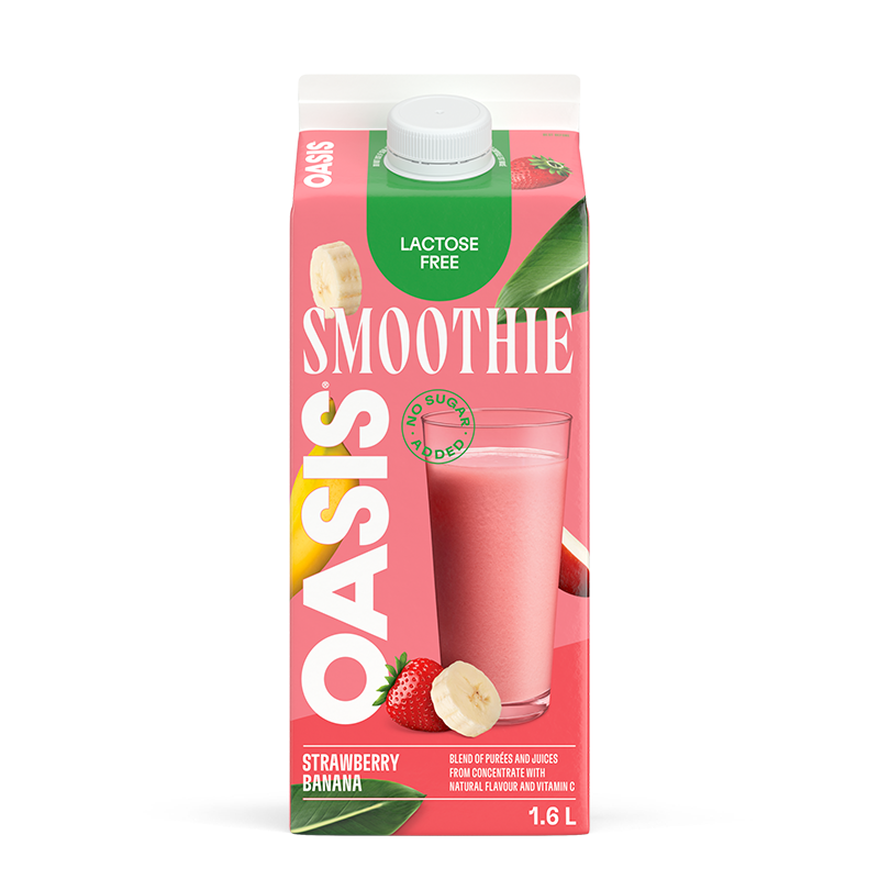 Oasis Smoothie Strawberry Banana 1.6 L