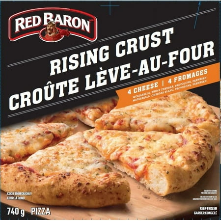 Red Baron 4 Cheese Rising Crust Pizza 740g