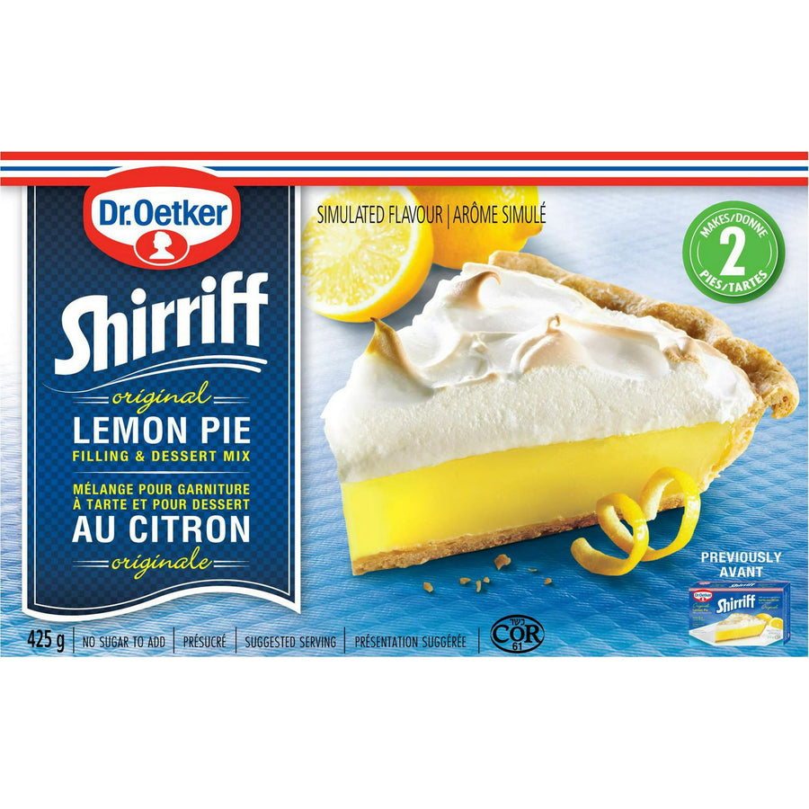 Shirriff Lemon Pie Filling 425g