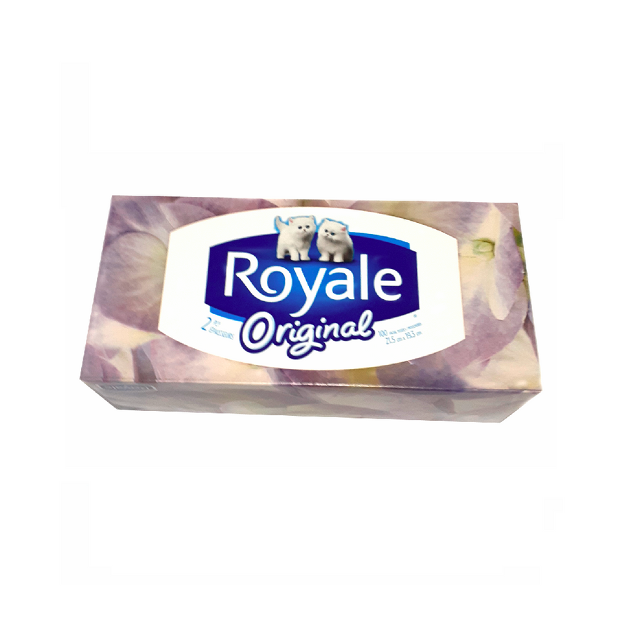 Royale Original 2 Ply 100 Facial Tissues