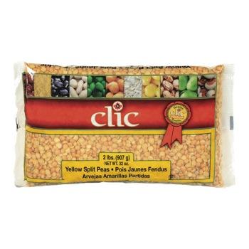 Clic Yellow Split Peas 907g