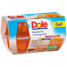 Image of Dole Mandarine Orange Gel 4 Pk