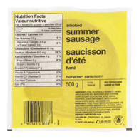 No Name Summer Sausage 500  G