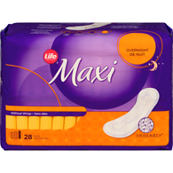 Life Brand Maxi Overnight 28pk