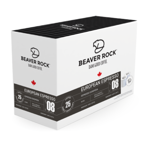 Beaver Rock Roastery European Espresso Coffee 25pk