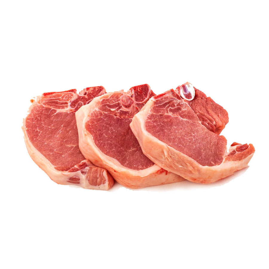 Bone in Tenderloin End Pork Loin Chops