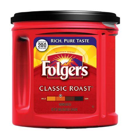 Folgers Classic Roast Ground Coffee 816g