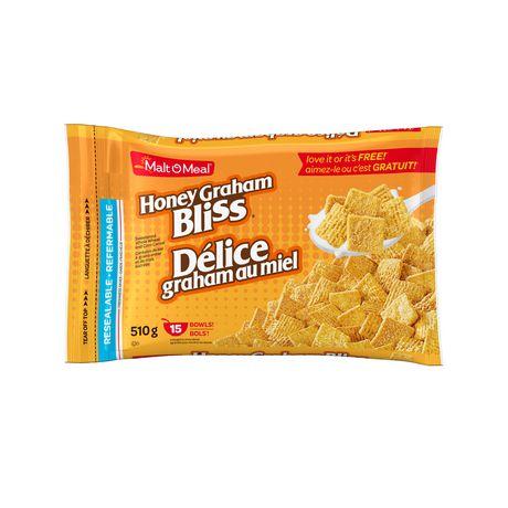 Malt-O-Meal Honey Graham Bliss Cereal 510g