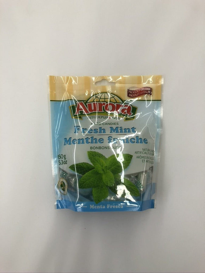 Aurora Hard Candy, Fresh Mint 150g