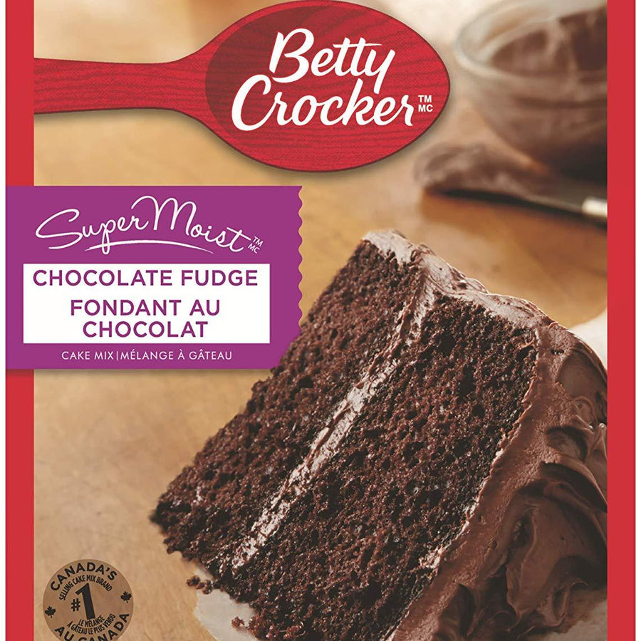 Betty Crocker Supermoist Cake Mix, Chocolate Fudge 432g