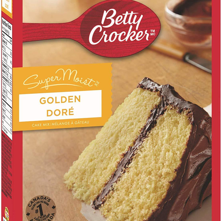 Betty Crocker Supermoist Cake Mix, Golden 432g