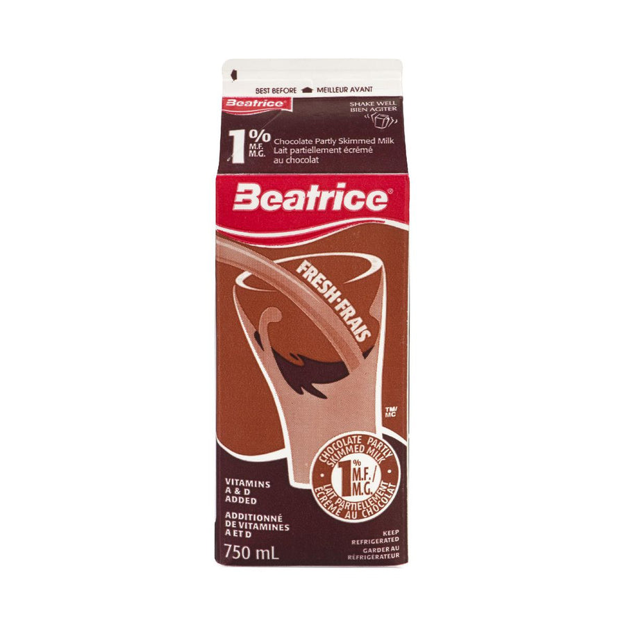 Beatrice 1% Chocolate Milk 750 Ml