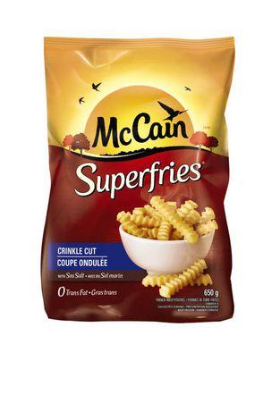 Mccain Superfries Crinkle Cut 650G