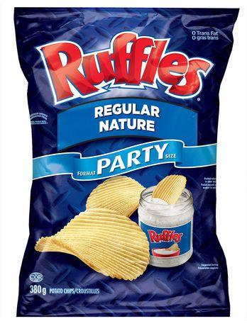 Ruffles Potato Chips, Regular 350g