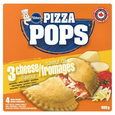 Image of Pillsbury Frozen Pizza Pops, 3 Cheese 4 Pack 380G
