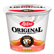 Image of Astro Yogurt Peach Cup 125 G