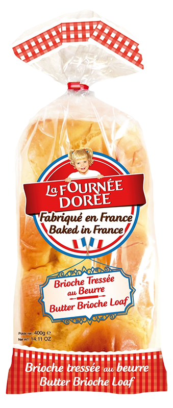 Brioche Butter Sliced Bread 400g