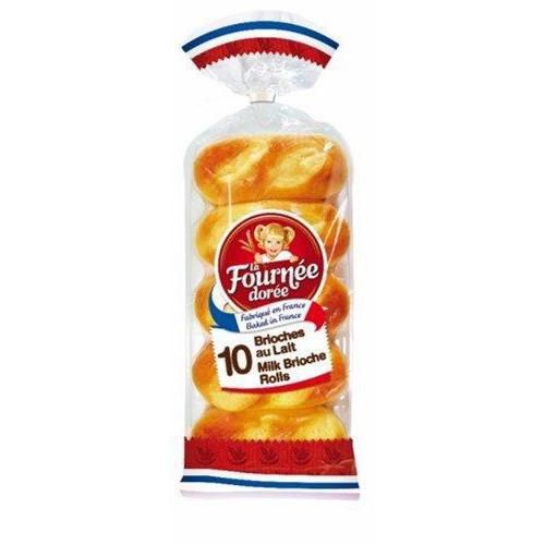 Brioche Milk Rolls 10 Pack 350g