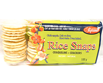 CS RICE SNAPS REGULAR CRACKERS 100g