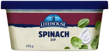 Image of Litehouse Spinach Parmesan 340g