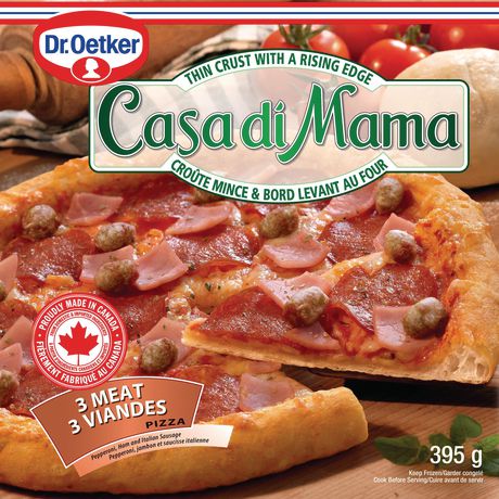 DR.OETKER CASA di MAMA 3 MEAT THIN CRUST 395 G