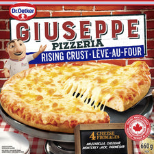 Image of DR.OETKER GIUSEPPE RC FOUR CHEESE PIZZA 660 G
