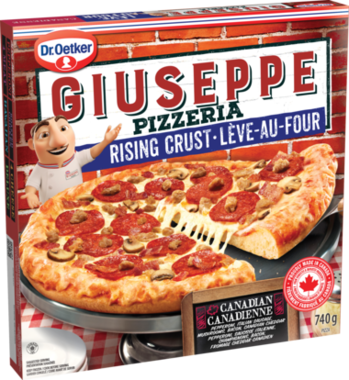 DR. OETKER GIUSEPPE RC CANADIAN PIZZA 740 G