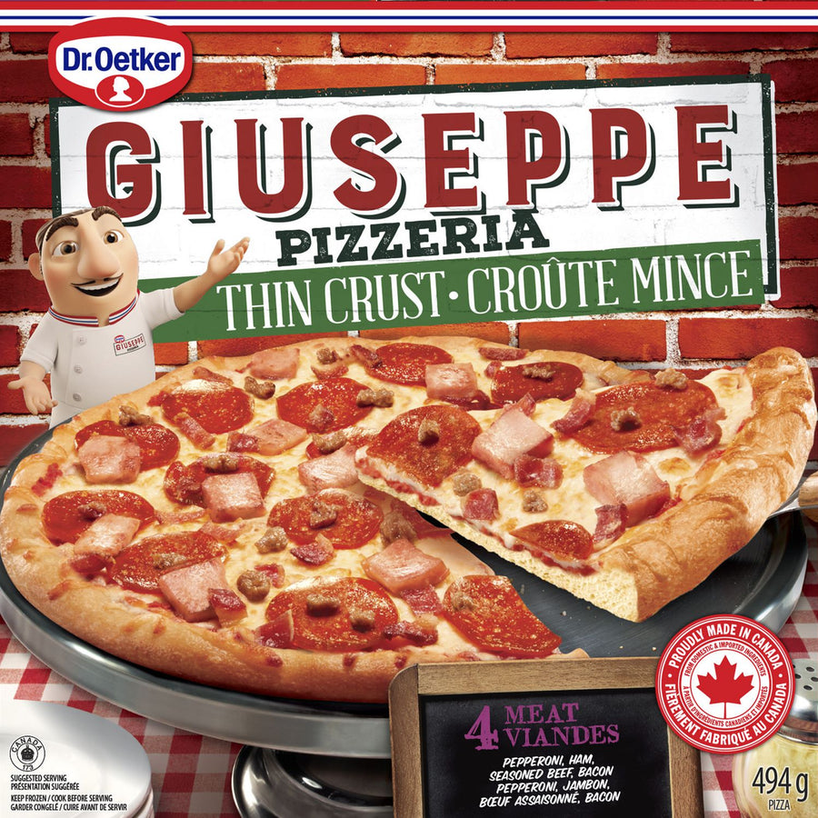 DR.OETKER GIUSEPPE TC 4 MEAT PIZZA 494 G