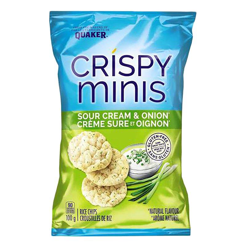 Quaker Crispy Mini, Sour Cream & Onion 100g