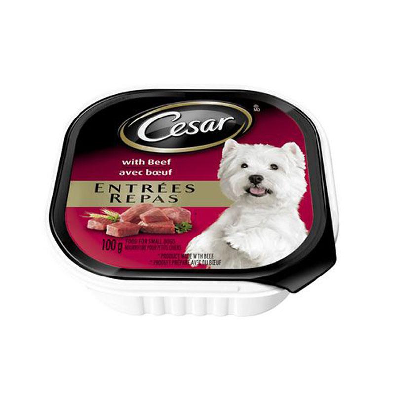 Cesar Dog Food, Beef 100g
