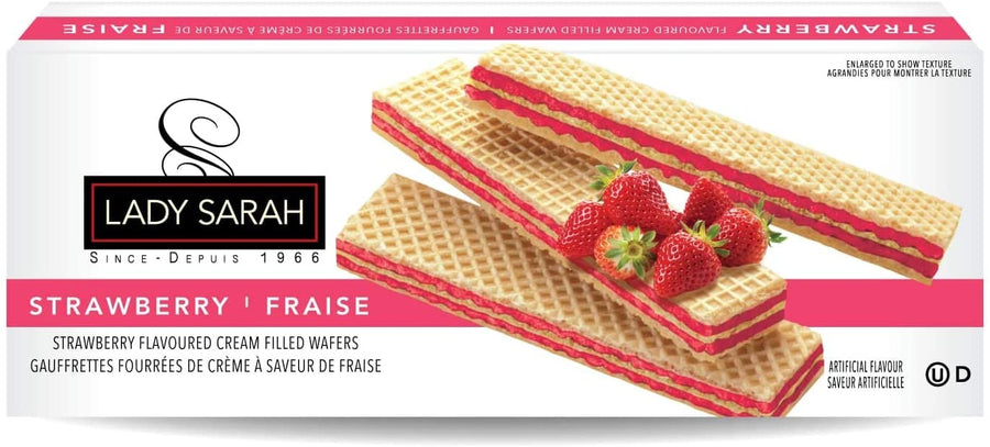 LADY SARAH STRAWBERRY WAFER 200g