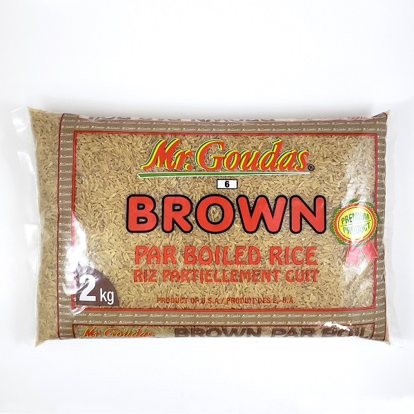 Mr Goudas Brown Rice 2 Kg Mike Dean Local Grocer