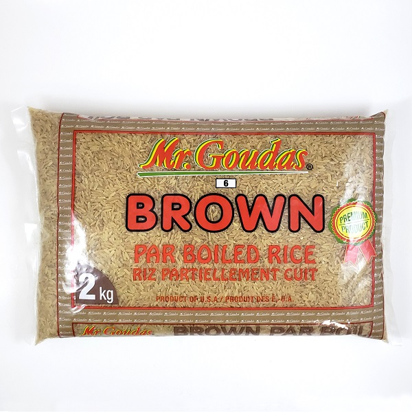 MR GOUDAS BROWN RICE 2 KG