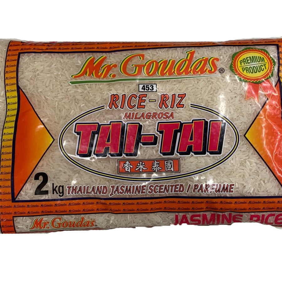 MR GOUDAS JASMINE TAI TAI RICE 2 KG