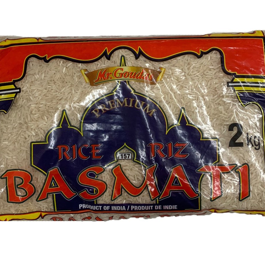 MR GOUDAS BASMATI RICE 2 KG