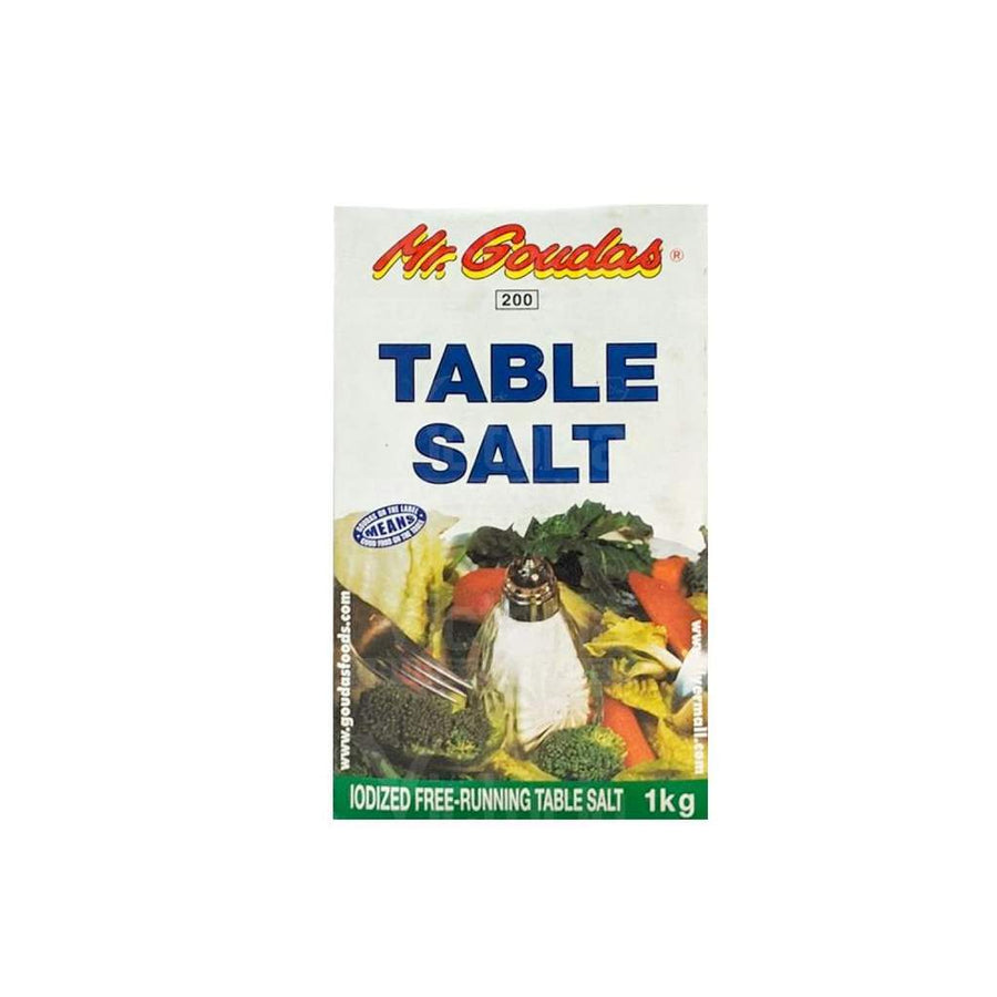 MR GOUDAS TABLE SALT 1 KG