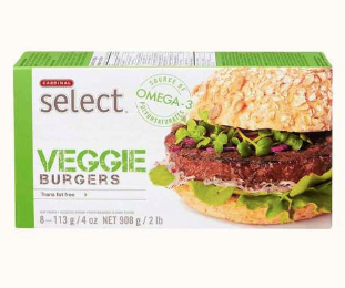 Cardinal Select Veggie Burgers 6 Pk
