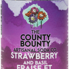 Image of County Bounty Strawberry Basil 355Ml