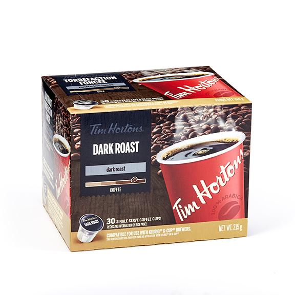 Tim Hortons 30Pk Dark Coffee Pods 315 G – Mike Dean Local Grocer
