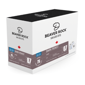 Beaver Rock Roastery Dark Roast Decaf Coffee 25pk