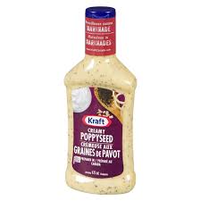 Kraft Creamy Poppyseed Dressing 475  ML