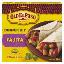 Old El Paso Fajita Kit 400 G