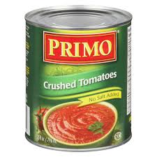 Image of Primo Crushed Tomatoes, No Added Salt 28OZ
