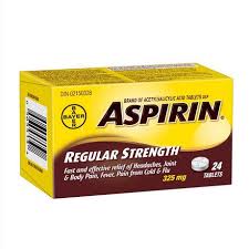 Image of Aspirin  Regular Strength Tablets 24 Pk