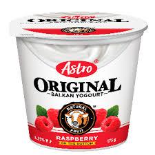 Astro Original Balkan Yogurt, Raspberry 175g