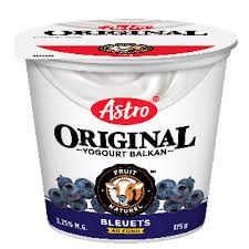 Image of Astro Original Balkan Fruit on Bottom Yogurt, Blueberry 175g