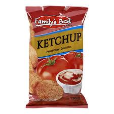 Image of Family's Best Ketchup Chips 130g