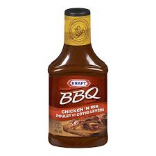 Kraft BBQ Sauce, Chicken And Rib 455mL