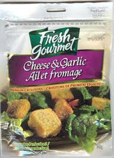 Image of Fresh Gourmet Croutons, Cheese Garlic 142g