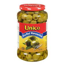 Unico Stuffed Manzanilla Olive 750 Ml